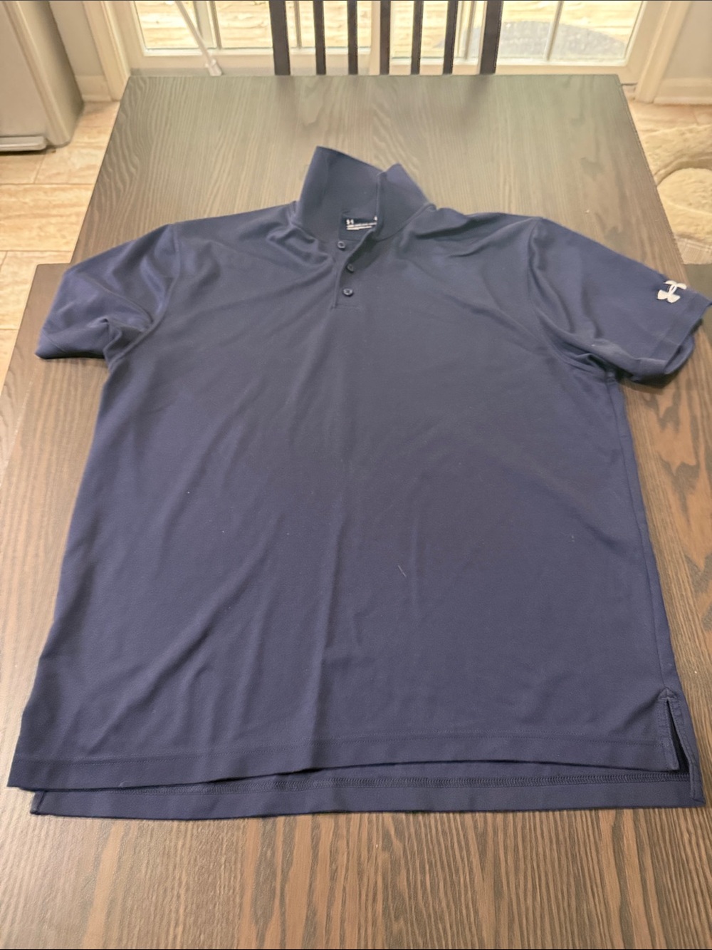 Under Armour Men's Navy Loose Performance Polo